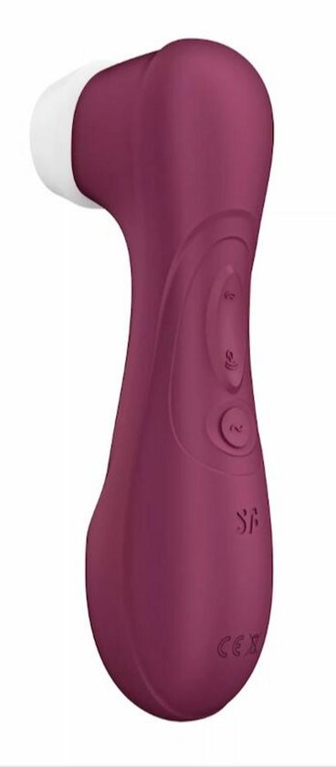 Satisfyer, vibrator, drukgolfvibrator, 'Pro 2 Generation 3', 16,5 cm, vloeibare luchttechnologie, incl. extra opzetstuk, 2 apart regelbare motoren