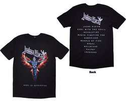 Judas Priest - Angel Of Retribution Tracklist Heren T-shirt - S - Zwart