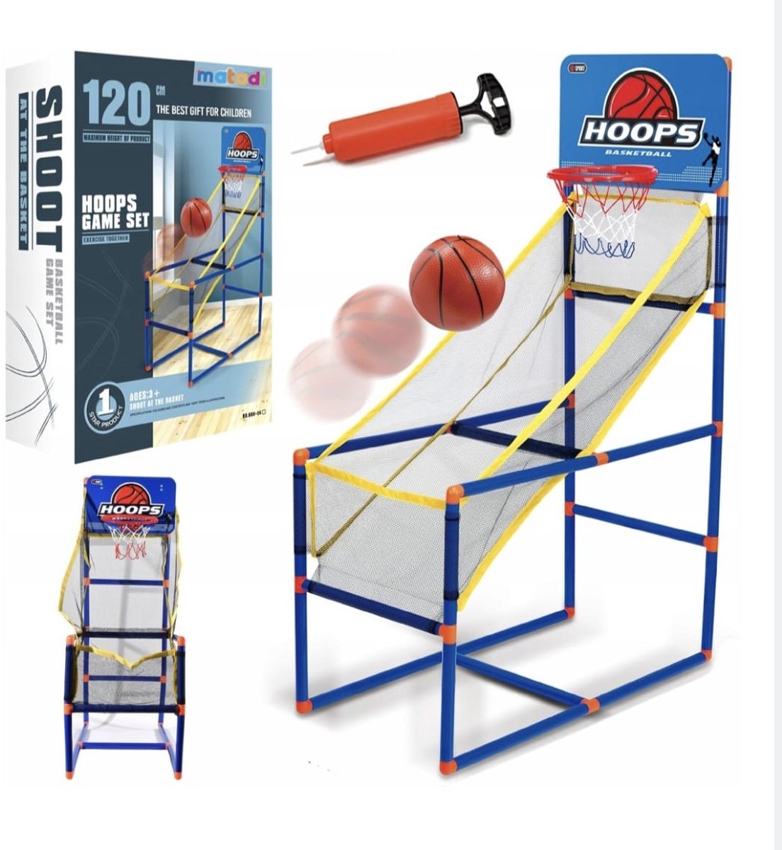 Mini Arcade Basketbalspel – Hoops Basketball