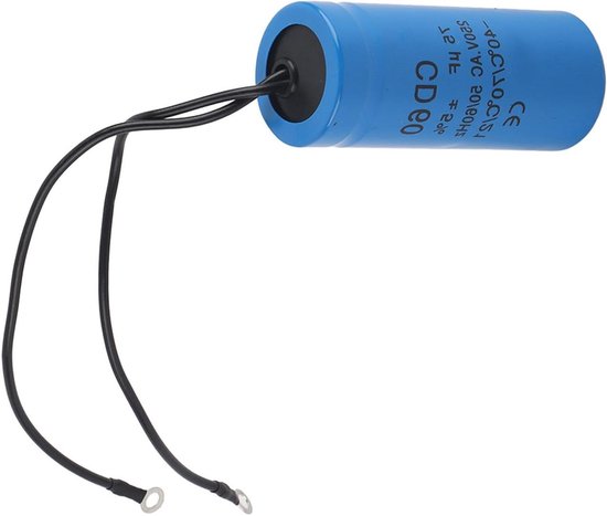 Jadeshay Startcondensator AC-motorcondensator 15uF 450V CBB65 AC-condensator motorloopcondensator voor airconditioningscompressormotor bedrijfscondensatorcomponenten