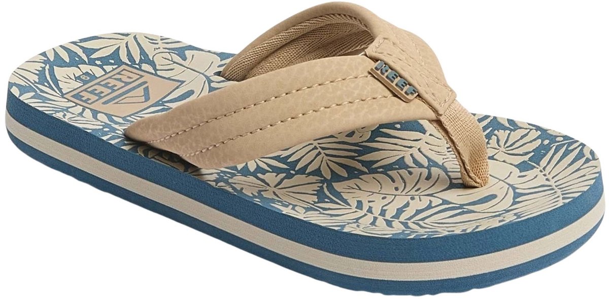 Reef Kids Ahi Slipper Junior Blauw