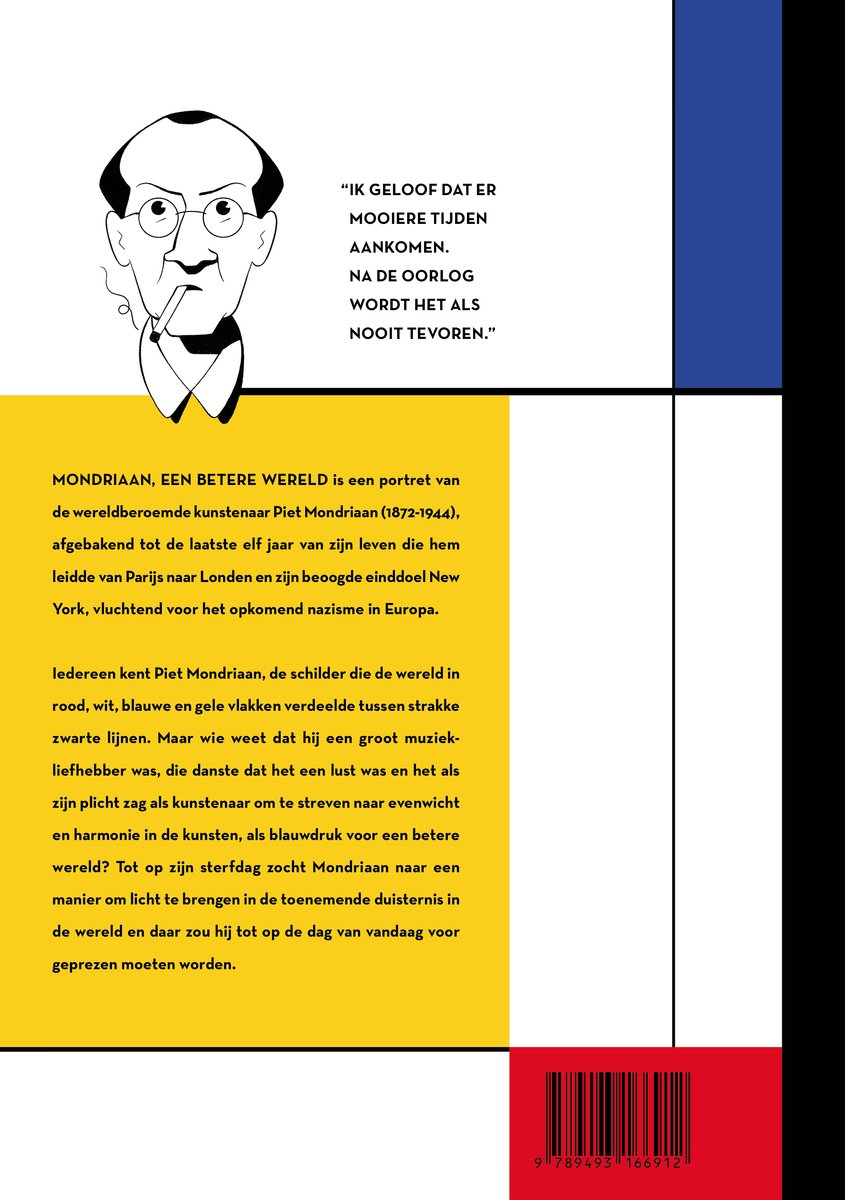 Mondriaan - back cover