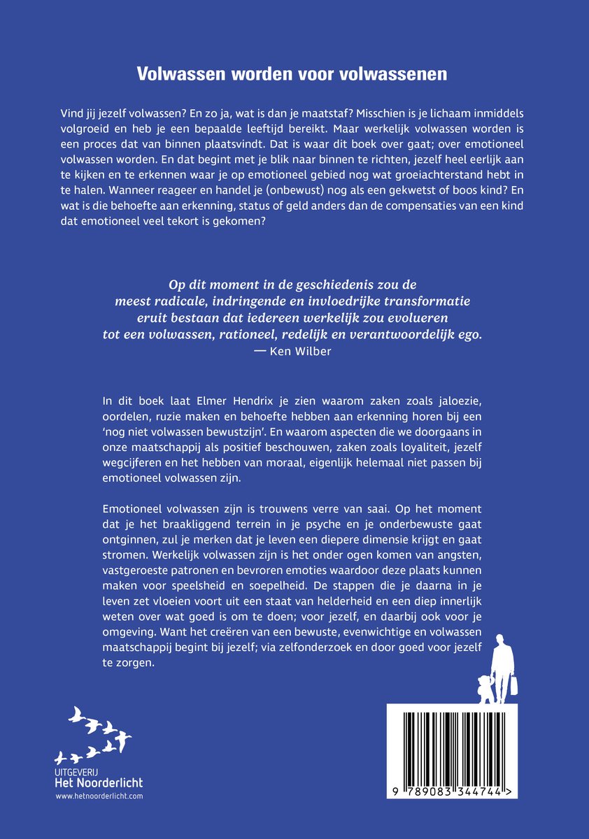 Volwassen worden voor volwassenen - back cover