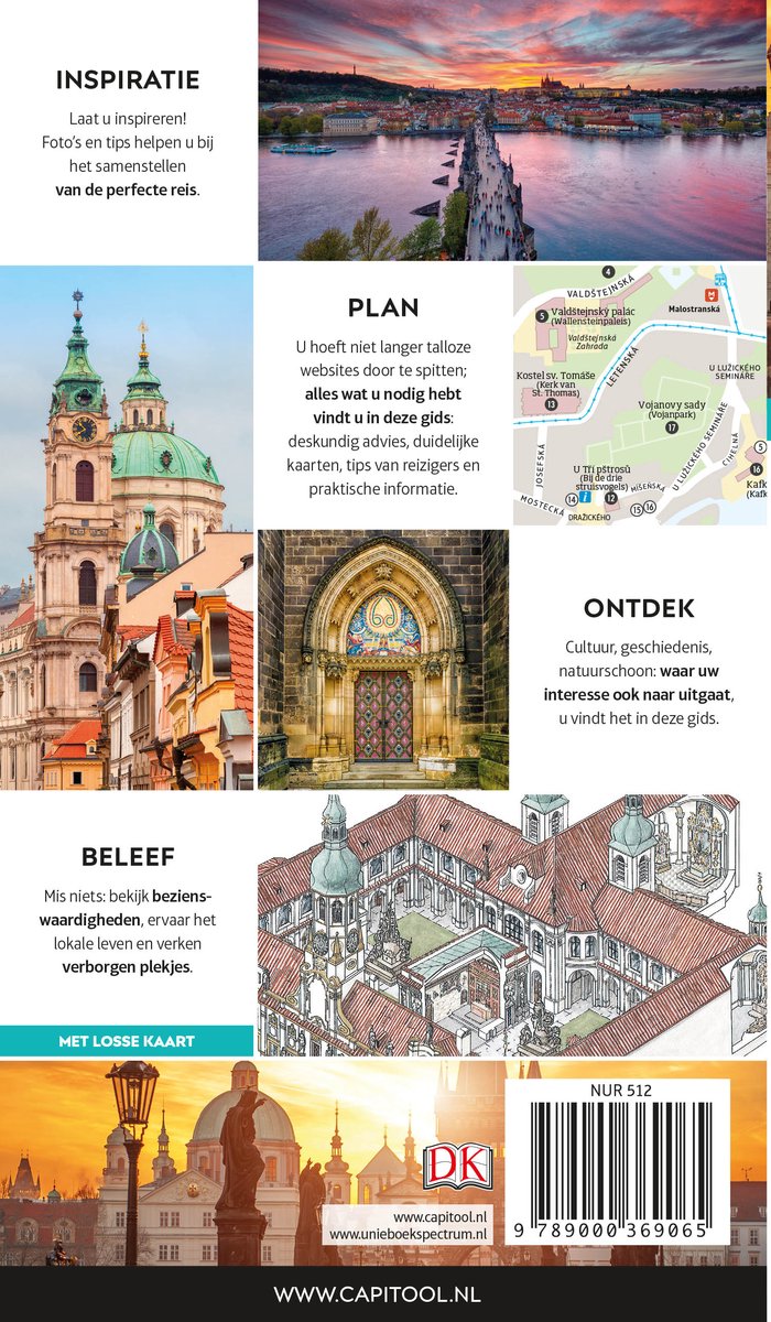 Capitool reisgidsen - Praag - back cover
