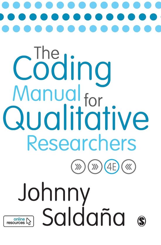 The Coding Manual for Qualitative Researchers - cover