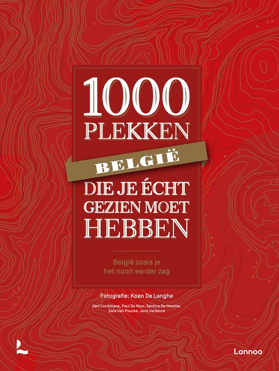 1000 Plekken die je écht gezien moet hebben - België - cover