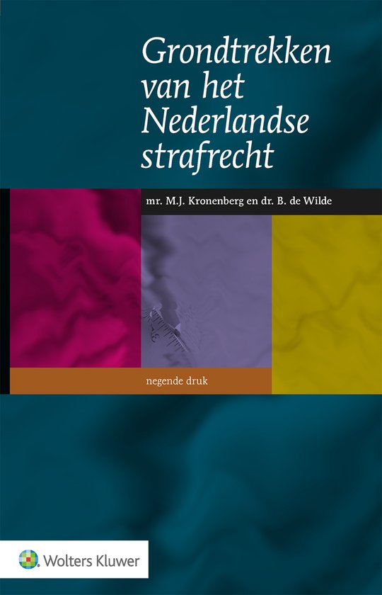 Grondtrekken van het Nederlandse strafrecht - cover