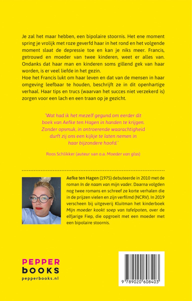 Je gaat toch geen gekke dingen doen? - back cover