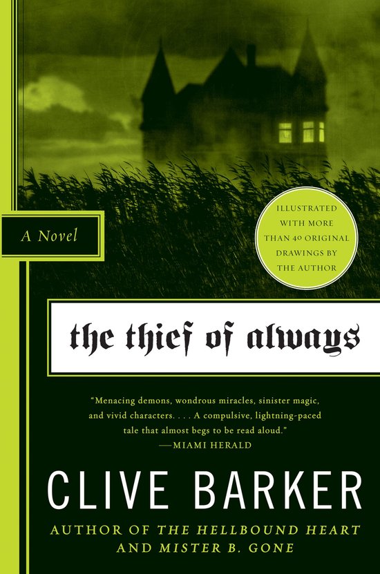 Harper Perennial Olive Editions - The Thief of Always - cover