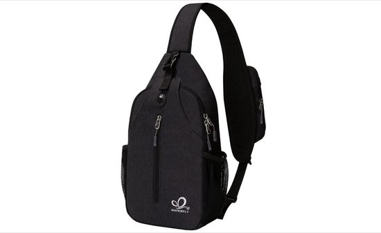 G4Free RFID Sling Bag Crossbody Rugzak Borst Schoudertas Casual Gym Dagrugzak Mannen Vrouwen Outdoor Fietsen Reizen Wandelen, Lichtoranje