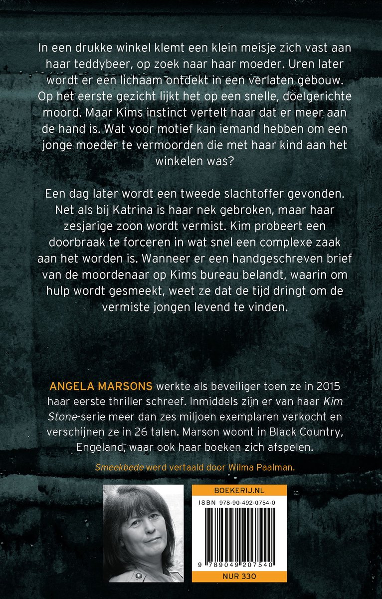 Kim Stone 13 - Smeekbede - back cover