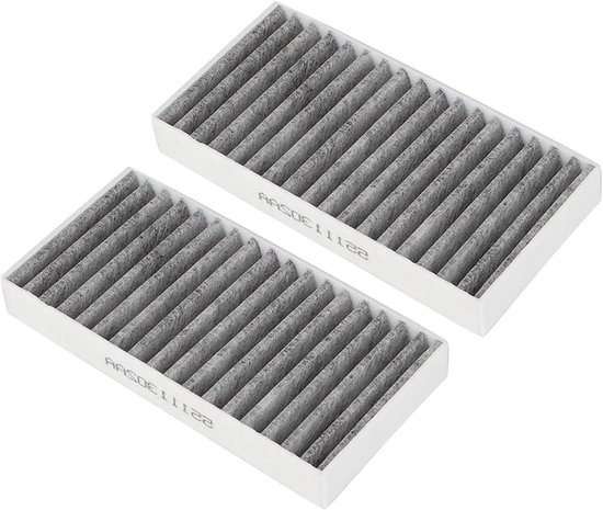 Foto: Cabine airconditioning filter 2 stuks voor jeep wrangler auto luchtfilter v6 55111302aa 68233626aa