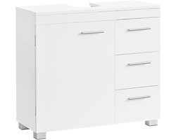 Wastafel Onderkast met Uitsparing - Wasbak Kast - Badkamermeubel