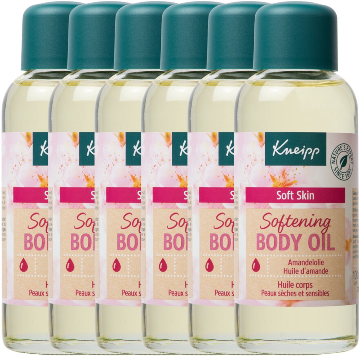 Goedkoopste 6x Kneipp Body Oil Softening Amandelbloesem 100 ml