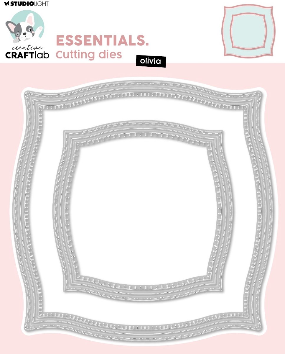 Cutting die Olivia- Essentials nr. 1004