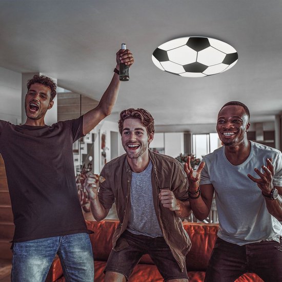 Hertl Creatieve Kunst Glas Hanglampen Voor Voetbal Kroonluchter Voor