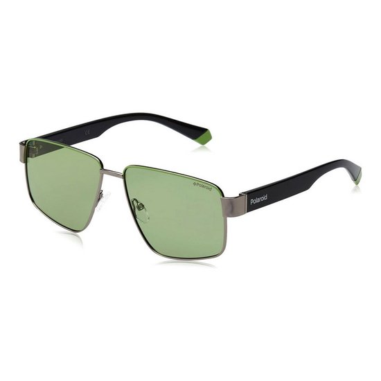 Zonnebril Uniseks Polaroid PLD6121S-SMF Groen van Polaroid — afbeelding 2