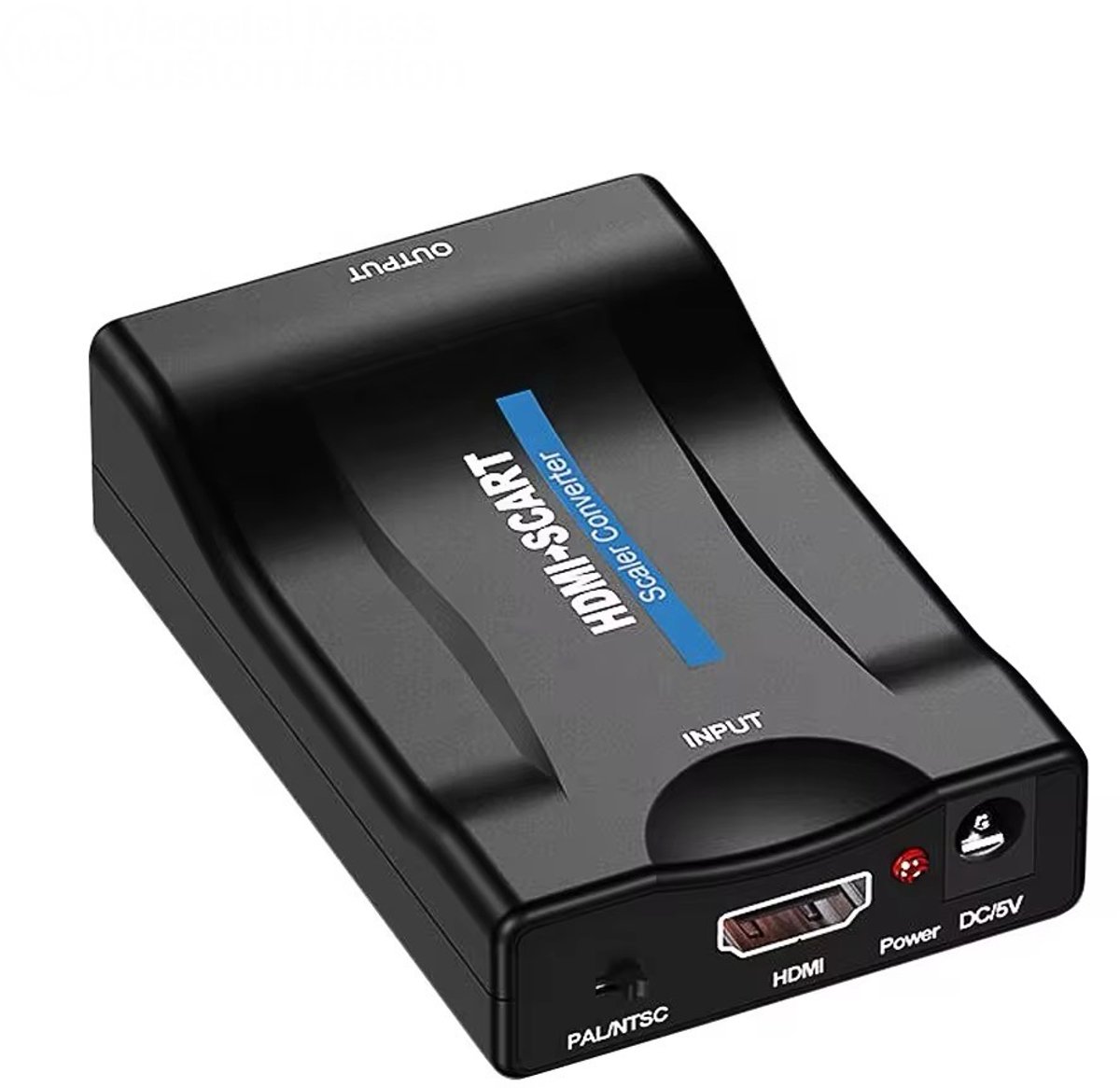 Naova® HDMI naar SCART Adapter – HDMI naar Scart Converter 1080p – PAL/NTSC – Plug & Play – Zwart