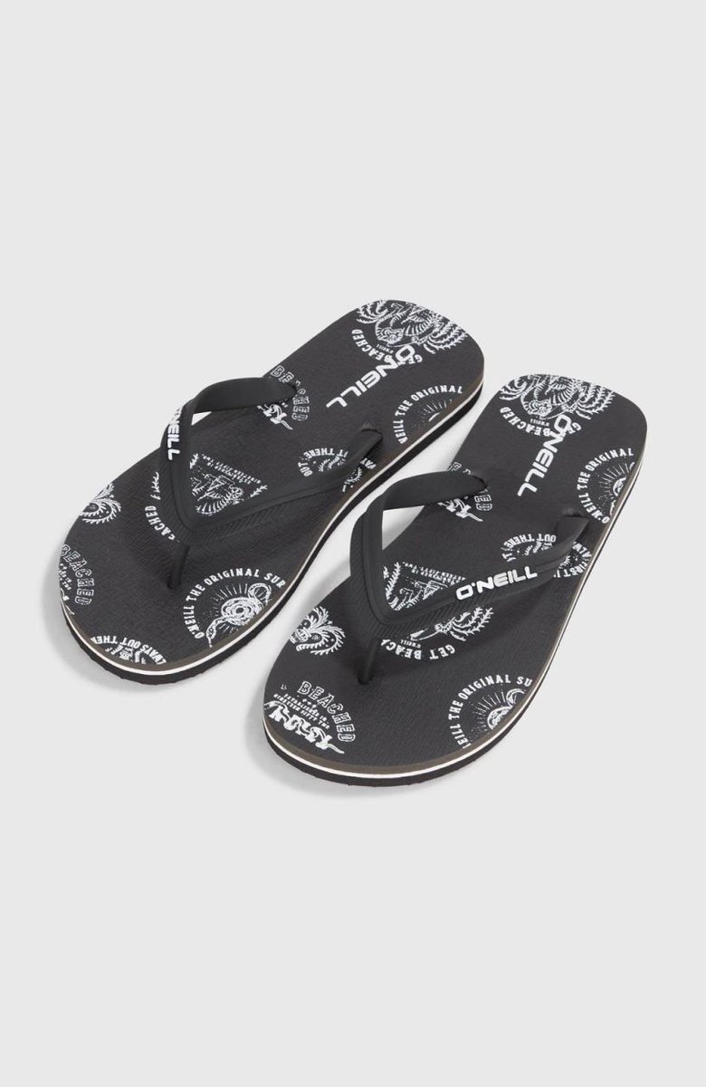 O´neill Profile Graphic Slippers Man Zwart