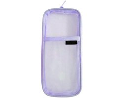 Nylon Mesh Transparent Pencil Case with Zipper - for Exam Pencils and Stationery
