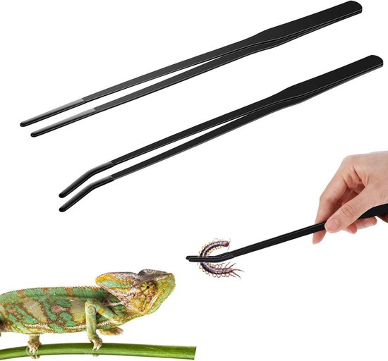 Aquarium Pinzette 24 Zoll Extra Lang 24 Zoll Extra Lange Aquarien-Pinzette Mit Gebogener Spitze – Edelstahl, Für Aquarien-Pflege Gerade Chirurgische Pinzetten