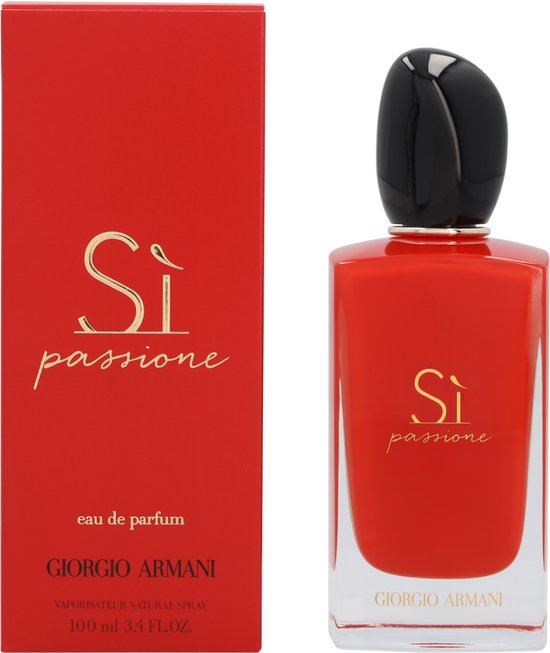 Giorgio Armani Si Passione 香水 100 ml Giorgio Armani Sì Passione 100 ml - Eau de Parfum - Damesparfum | bol