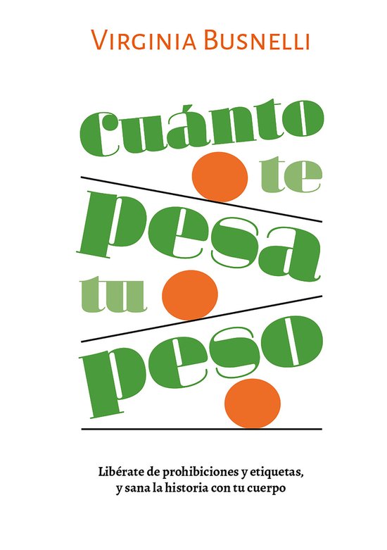 Cuánto te pesa tu peso - cover