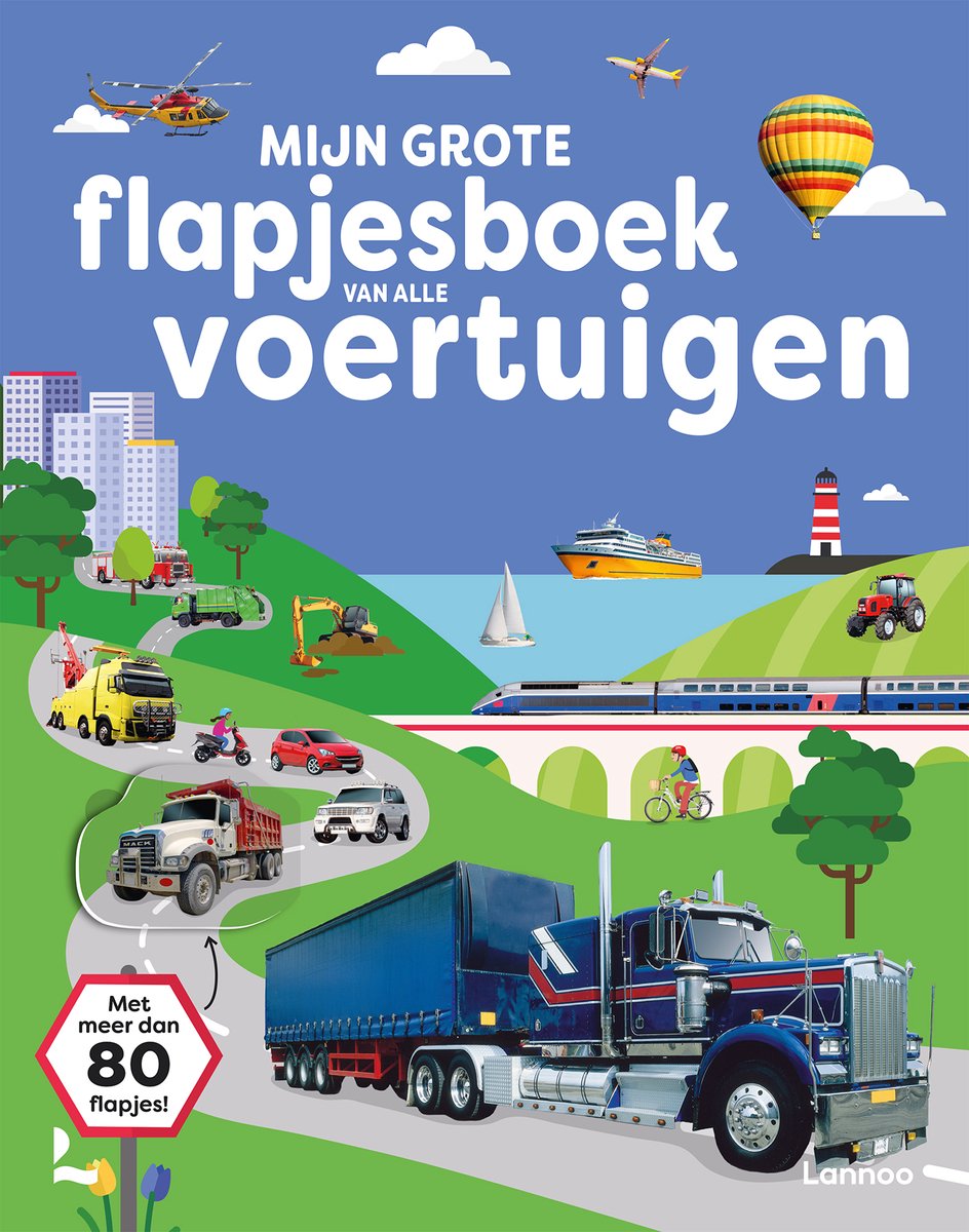 Omslag van Mijn grote flapjesboek van alle voertuigen