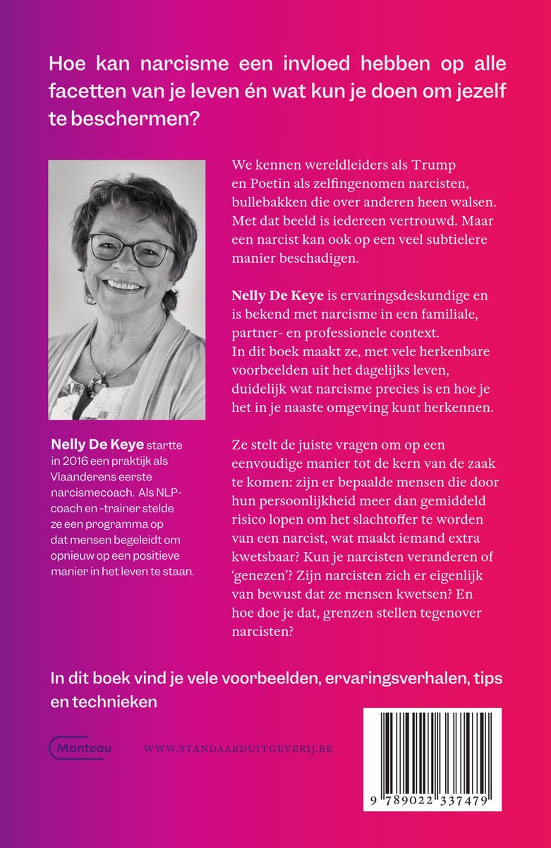 Narcisme - back cover