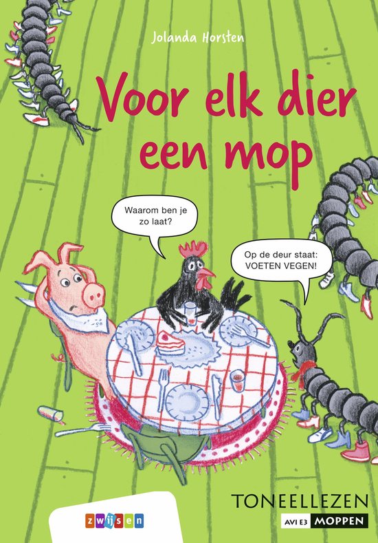 Toneellezen - Voor elk dier een mop - cover