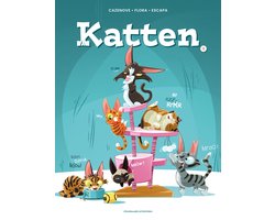 Omslag van katten strip 1 - Katten