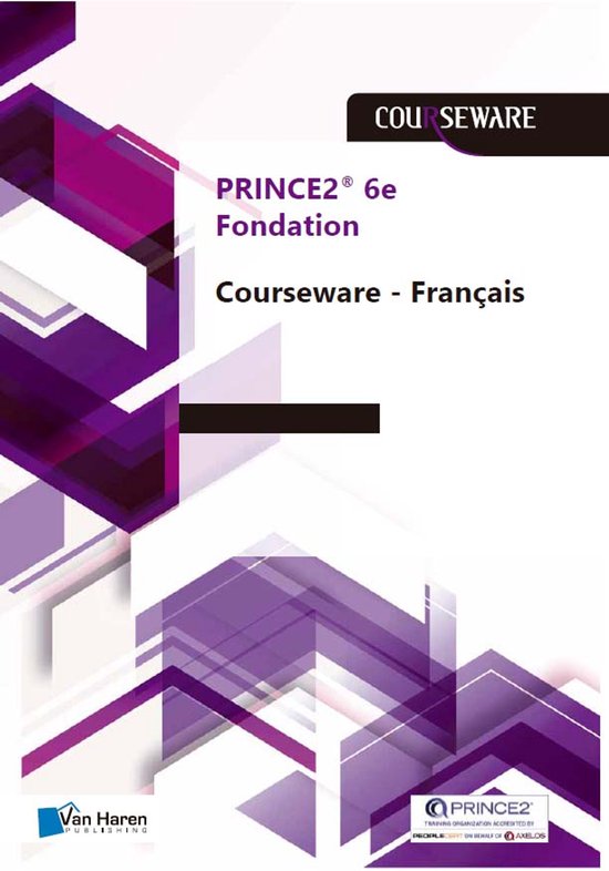 Courseware - PRINCE2®- 6e Edition Fondation Courseware - Fr ... - cover
