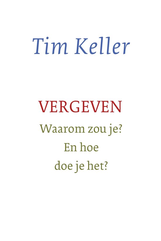 Omslag van Vergeven