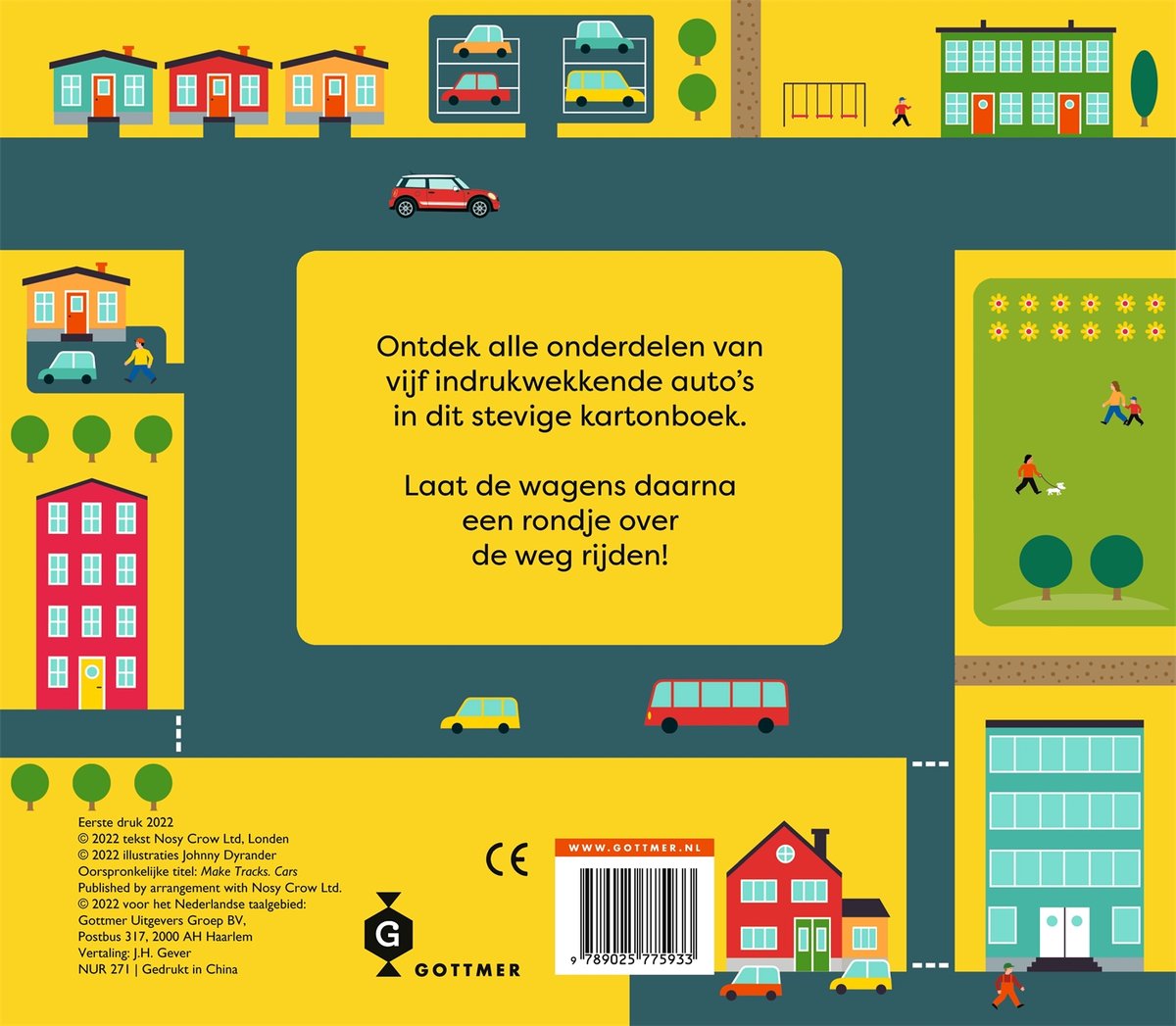 Een rondje... - Een rondje met de auto - back cover