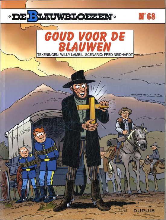Blauwbloezen, De 68 - Goud voor de blauwen - cover