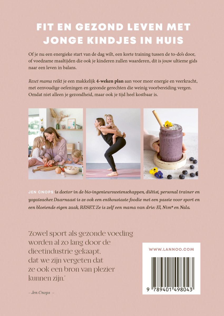 Reset mama - back cover