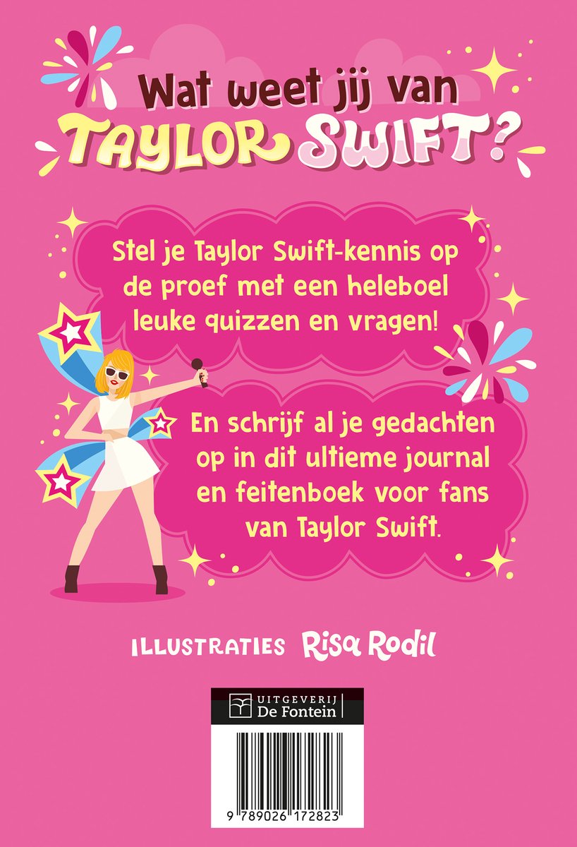 Alle weetjes over Taylor Swift - back cover