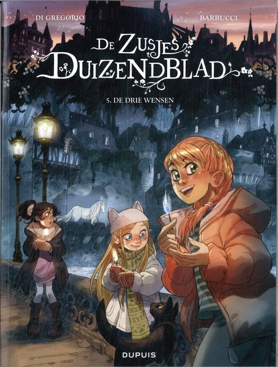 Zusjes Duizendblad, De 5 - De drie wensen - cover