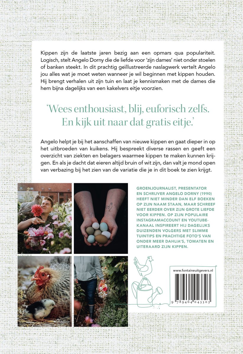 Liefde voor kippen - back cover