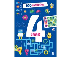 Omslag van 100 spelletjes voor 4-jarigen
