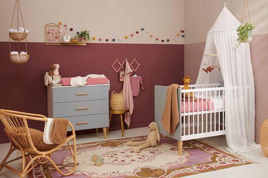 Meyco Baby Uni klamboe - warm white — afbeelding 3