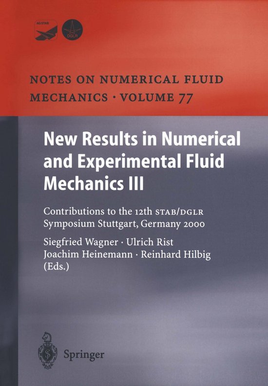 New Results in Numerical and Experimental Fluid Mechanics II ... - cover