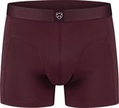A-dam - Bruno - Boxershort - Biologisch Katoen - Onderbroek - Ondergoed - Heren - Volwassenen - Bordeaux Rood