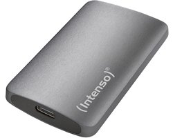 (Intenso) TX800 1TB Portable SSD – externe SSD – 1TB – USB 3.2 – 20Gbit/s – aluminium