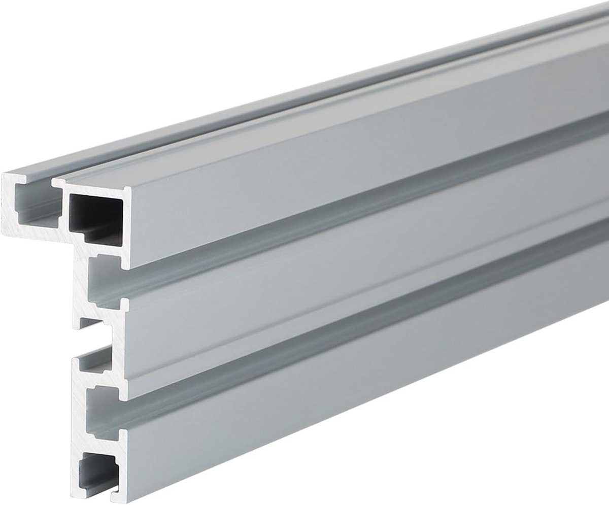 T-groefrail 75 mm aluminium DIY modificatie van de werkbank voor houtbewerking voor hekbevestiging (400 mm)