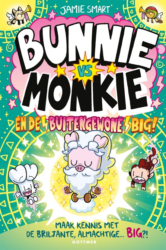 Bunnie vs Monkie 8 - Bunnie vs Monkie en de buitengewone Big - cover