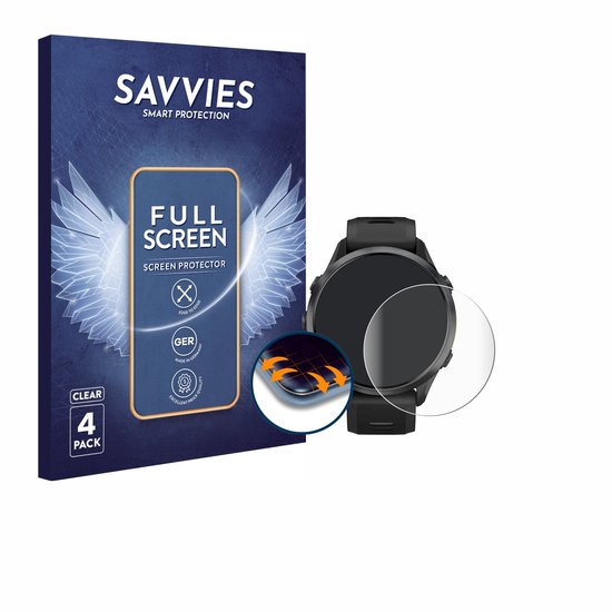 Savvies Schermprotector voor Garmin Forerunner 970