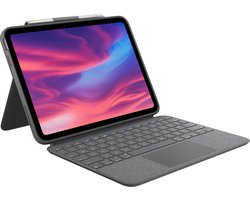 Logitech Combo Touch - Tablettoetsenbord - Geschikt voor iPad (10 gen & A16) - UK Qwerty