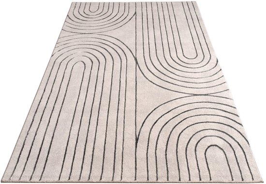 Paco Home Tapijt Woonkamer Slaapkamer Korte pool Scandinavisch Boho