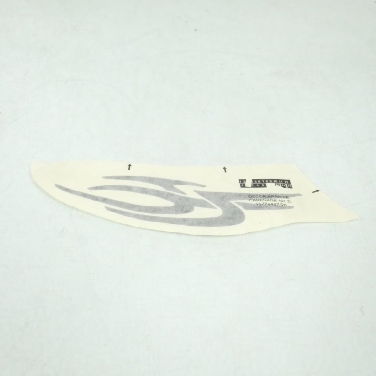 Autocollant stickers origine pour Auto 774467N1 / coque ARD Neuf